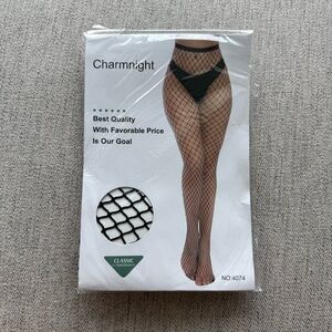 NWT Black Fishnet Stockings
